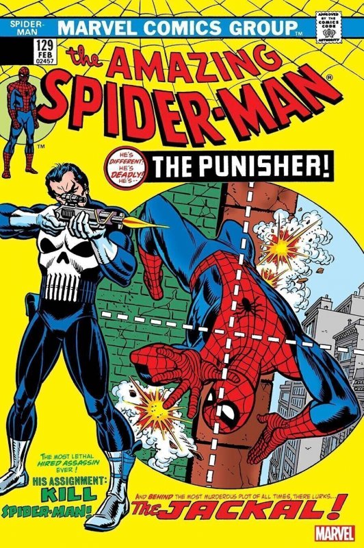 The Amazing Spider-Man #129 (2023) Facsimile Reprint 1st App PUNISHER! / ID#NN