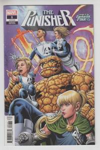 PUNISHER (2018 MARVEL) #1 VARIANT LARROCA RETURN OF FANTASTIC FOUR NM