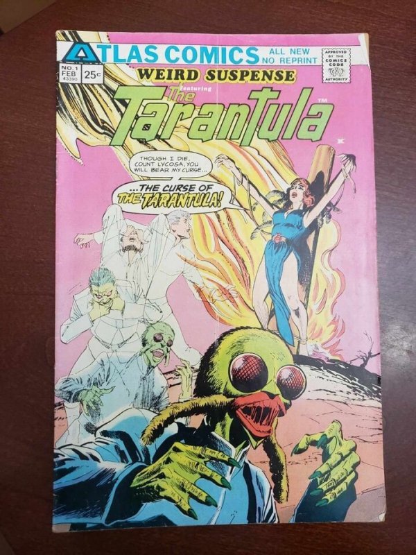 Weird Suspense #1 (1975) Excellent Cond. - First Appear. Tarantula NM