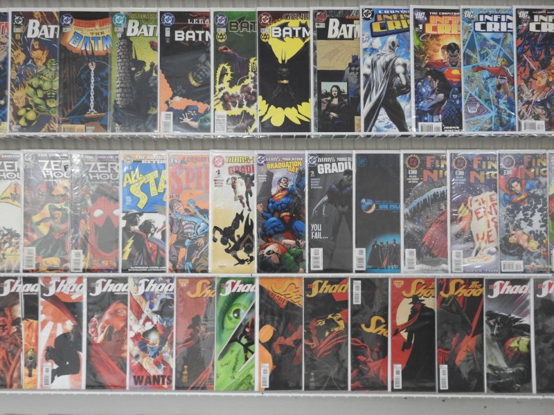 Huge Lot 130+ Comics W/ Batman, Infinite Crisis, Green Lantern+ Avg VF+ Cond!!
