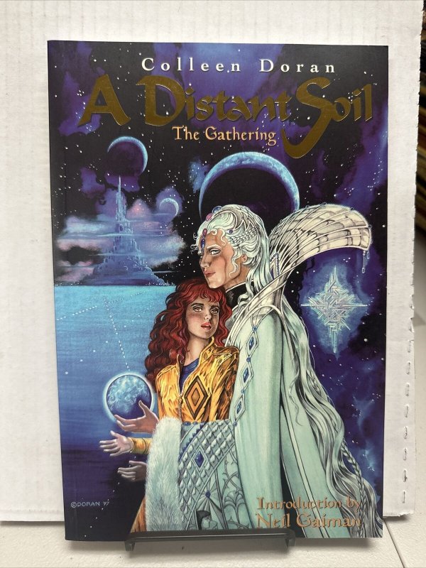 A Distant Soil-The Gathering TPB Colleen Doran, 1997 Introduction By Neil Gaiman