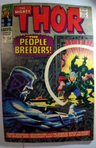 Thor #134 (1966) VG 1st High Evolutionary all attached