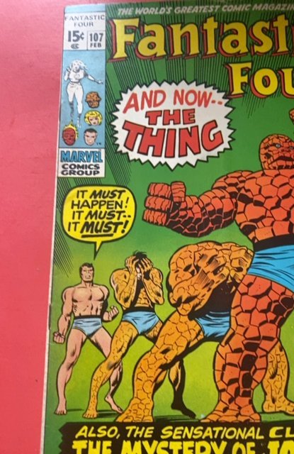 Fantastic Four #107 (1971)the mystery of Janus