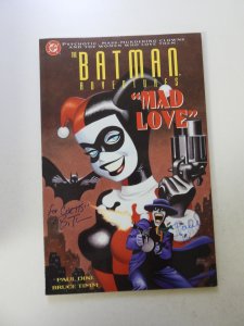 Batman Adventures: Mad Love 1st print signed Paul Dini & Bruce Timm no cert VF+