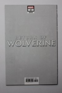Return of Wolverine #2 New York Comic Con Cover (2018) Wolverine NM