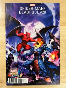 Spider-Man/Deadpool #20 Variant Cover (2017)