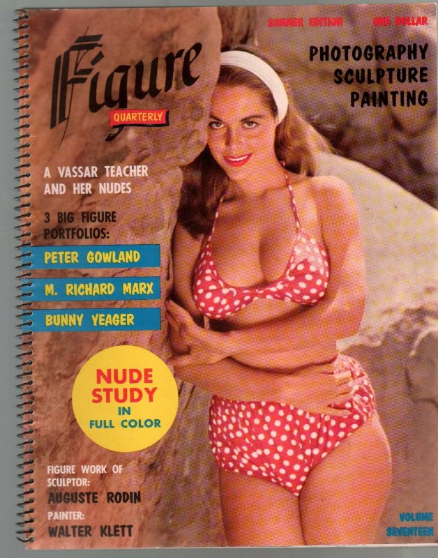 Figure Quarterly #17 1957-Cheesecake pix-Bunny Yeager portfolio-pin-ups-FN