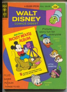 Walt Disney Comic Digest #50 1974-Mickey Mouse-Carl Barks art-VF 