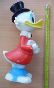 Rico McPato Tio Disneyana Vintage Coleccionable Figura Gilito Uncle Scrooge