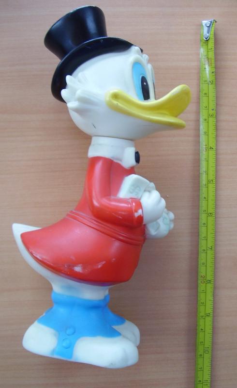 Rico McPato Tio Disneyana Vintage Coleccionable Figura Gilito Uncle Scrooge