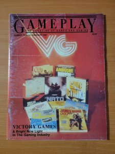 Game Play Magazine #12 ~ FINE FN ~ February 1984 RPG's Victory Games Vintage