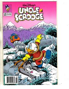 Lot Of 6 Uncle Scrooge Gladstone Comic Books # 275 276 277 278 279 283 Duck CA2