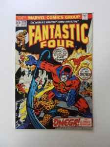 Fantastic Four #132 (1973) VG+ condition subscription crease