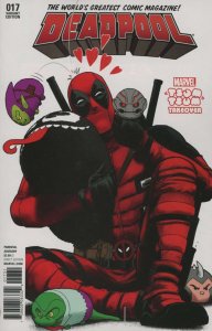 Deadpool (5th Series) #17B VF ; Marvel | Tsum Tsum Takeover Variant