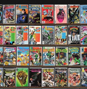 Huge Lot 150+ Comics with Warlord, Power Pack, Hawkworld, Green Lantern & More!