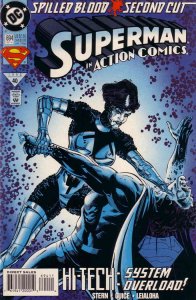 Action Comics #694 FN ; DC | Superman Spilled Blood 2