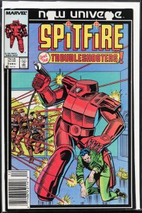 Spitfire and the Troubleshooters #3 (1986) Spitfire