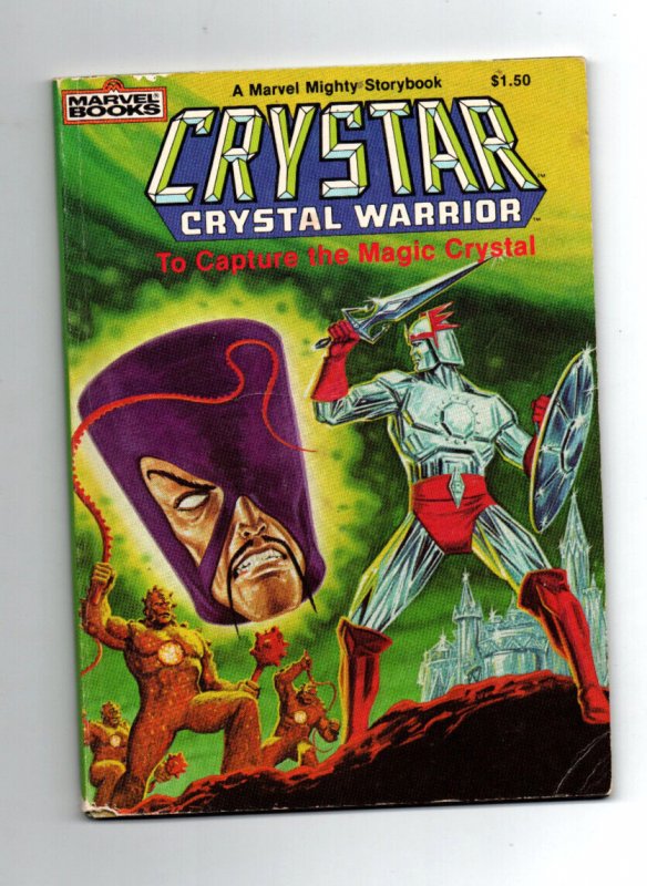 Crystar Crystal Warrior to Capture the Magic Crystal - Marvel Books -1983- (-VF)