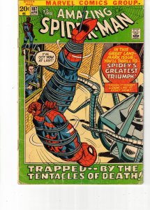 The Amazing Spider-Man #107 (1972) Affordable-Grade VG+ Spidey Slayer key!  Wow!