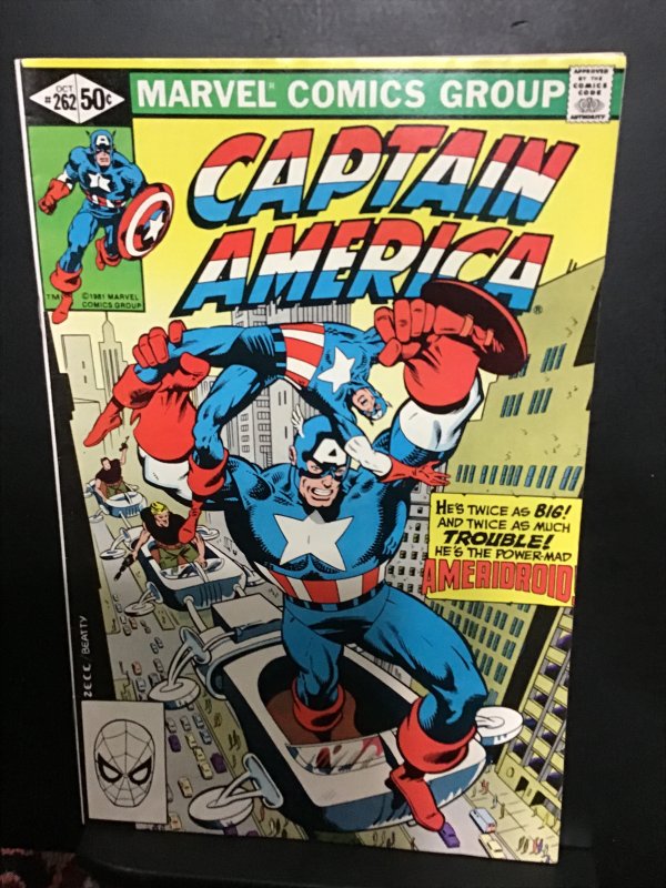 Captain America #262 (1981) High-Grade Ameridroid! VF/NM Al!