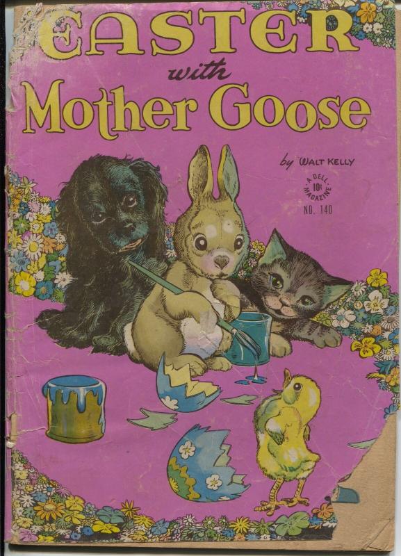 Easter With Mother Goose-Four Color Comics #140 1947-Dell-Walt Kelly art-FR