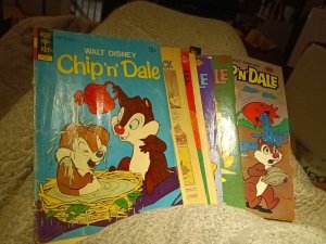 Chip N Dale 6 Issue Bronze Age Gold Key Comics Lot Run Set Collection