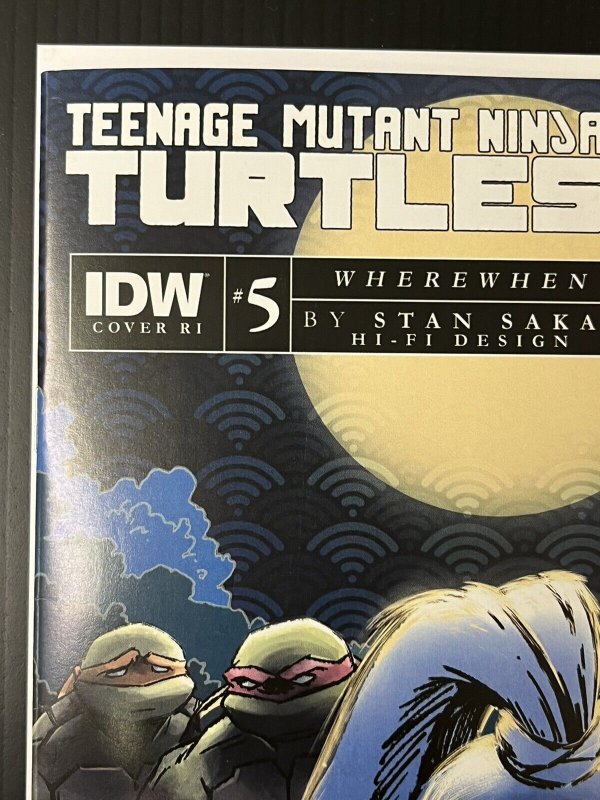 TMNT USAGI YOJIMBO WHEREWHEN #5 CVR B + C 1:10 MYER SET OF 2 IDW 2023 PROSHIPPER