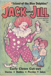 Jack And Jill (vol. 26) #8 VG ; Curtis | low grade comic June 1964 clown