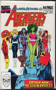 Avengers West Coast Annual #4 (1989)