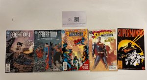 5 DC Comics Superman & Batman Generations #3 # 5 Supermen #1 Birthright  66 NO11