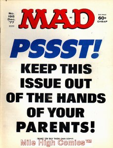 MAD (MAGAZINE) #195 Very Fine