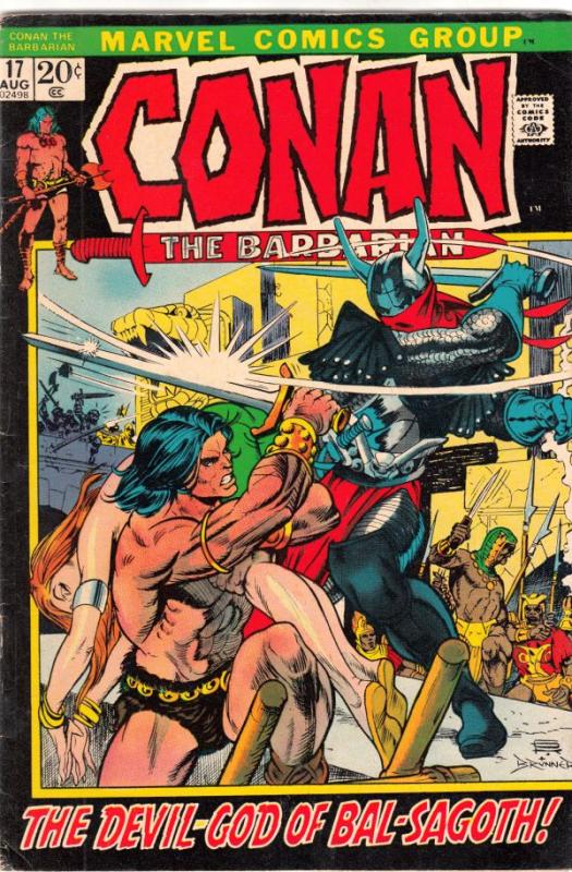 Conan the Barbarian #17 (Aug-72) VF/NM High-Grade Conan the Barbarian