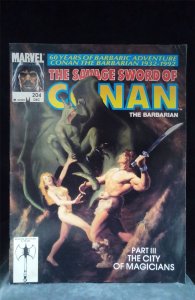 The Savage Sword of Conan #204 1992 Marvel Comics Comic Book