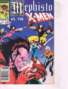 Lot Of 2 Marvel Comic Mephisto vs X-Men #3 and Team X 2000 #1  ON14