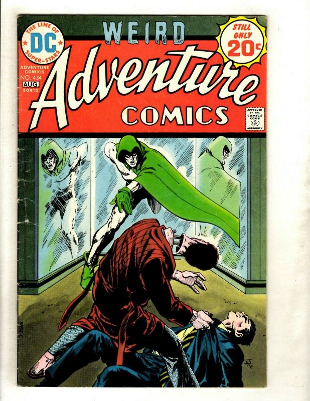 Lot Of 4 Adventure Comics Feat. Spectre # 433 434 435 436 DC Comic Books GK5