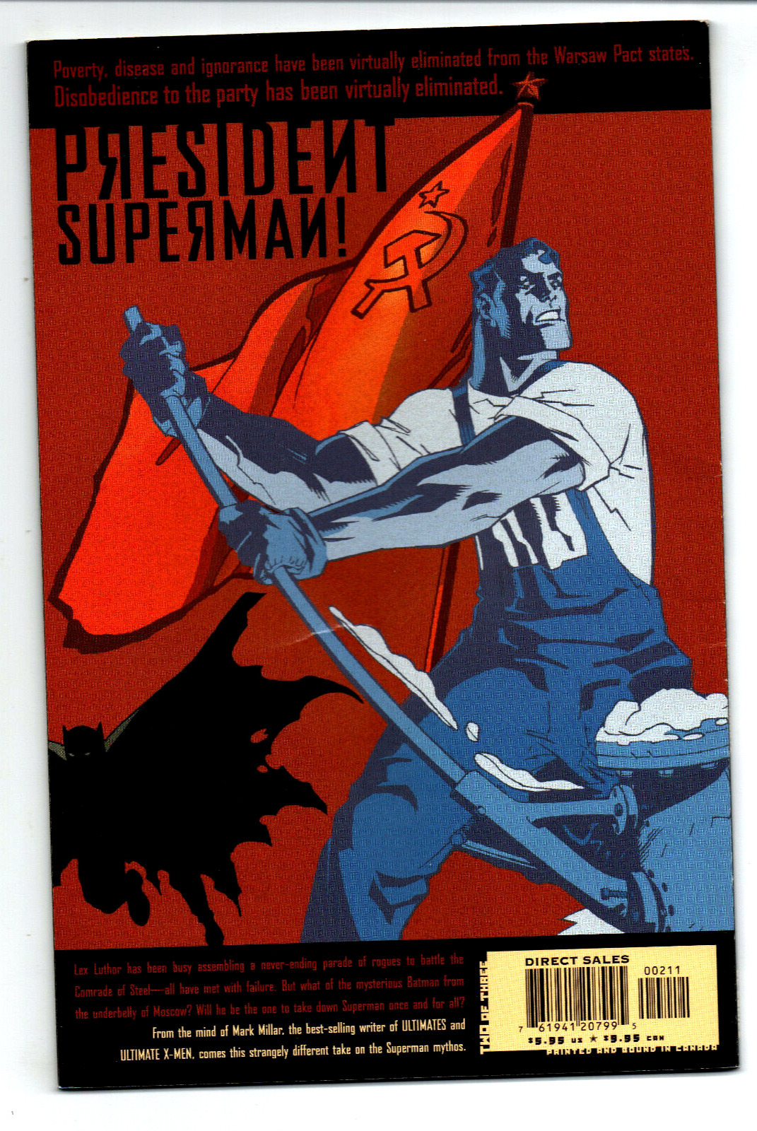 Superman Red Son 2 Elseworlds Batman Wonder Woman 2003 Fnvf Comic Books Modern 4380