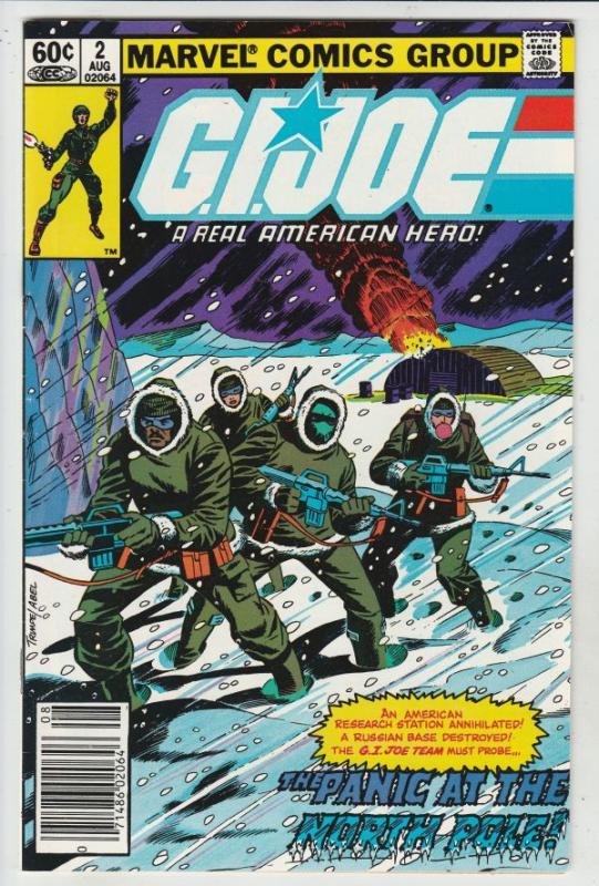 G.I. Joe #2 (Aug-82) NM- High-Grade G.I. Joe