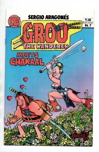 Groo the Wanderer #7 - Sergio Aragones - Pacific Comics - 1984 - (-NM)