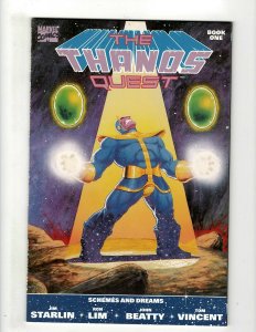 The Thanos Quest # 1 NM 1st Print Marvel Comic Book Jim Starlin Avengers EJ9