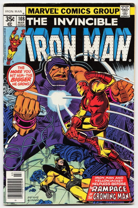 Iron Man #108 (1978) Iron Man