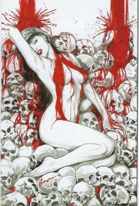 Vengeance of Vampirella # 2 Buzz Blood 1 in 10 Virgin Variant Cover !!   NM