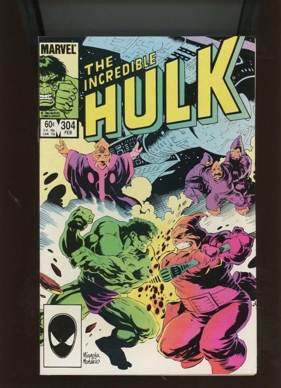 (1985) The Incredible Hulk #304: COPPER AGE! THE UNCANNY U-FOES! (9.2 OB)