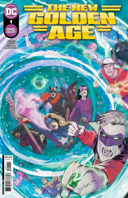 The New Golden Age #1 2022 Mikel Janin Cover A DC Comics CS14N