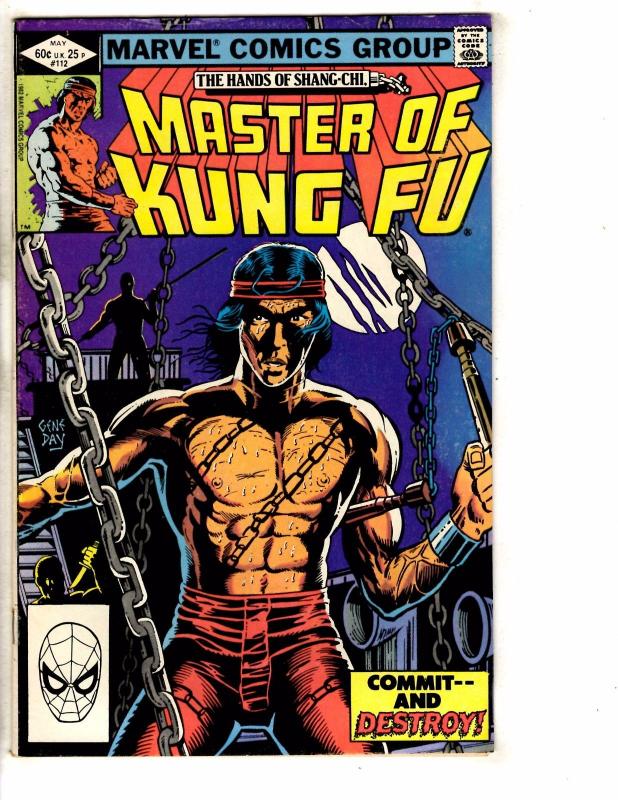 11 Master Of Kung Fu Comic Books #74 111 112 113 114 116 119 120 121 123 124 GJ3