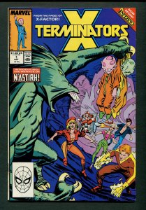 X-Terminators #1 ( 8.0 VFN)  1st Inferno /  October 1988