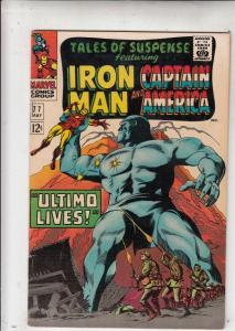 Tales of Suspense #77 (Apr-66) VF/NM High-Grade Iron Man, Captain America, Bu...