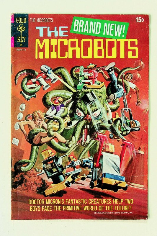 Microbots #1 - (Dec 1971, Gold Key) - Very Good 