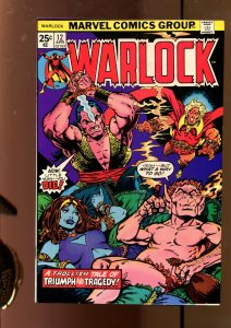 Warlock #12 - Steve Leialoha Art! (6.5/7.0) 1976