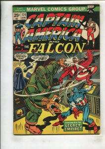 CAPTAIN AMERICA #174 (5.5) ITS ALWAYS DARKEST!! 1974
