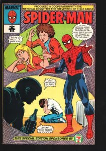 Spider-Man and The Incredible Hulk 1983-Chaos in Kansas City-Stain at top o...